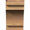 Ekena Millwork Mediterranean Rough Sawn Rafter Tail, Western Red Cedar, 6"W x 10"H x 32"L RFT06X10X32MED00RWR - alternate 3
